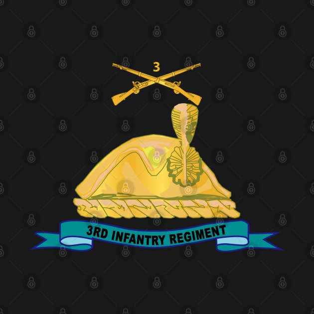 3rd Infantry Regiment w Br - Ribbon by twix123844