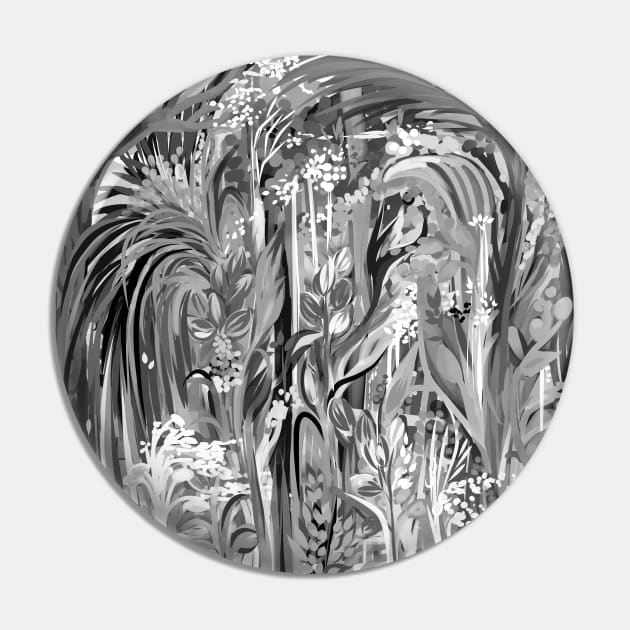 Grey version of Tropical Island Pin by jen28