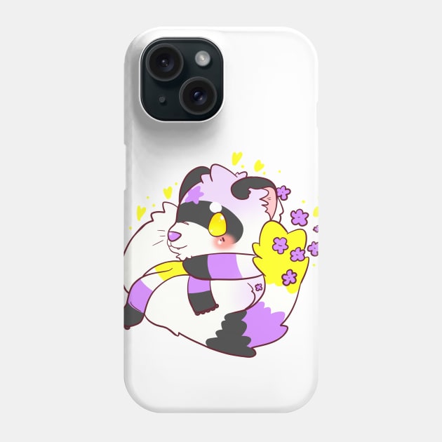 No-binary Ferret Phone Case by BubblegumGoat