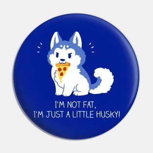 Cute Funny Siberian Husky Dog Lover Quote Animal Lover Designer Artwork Pin