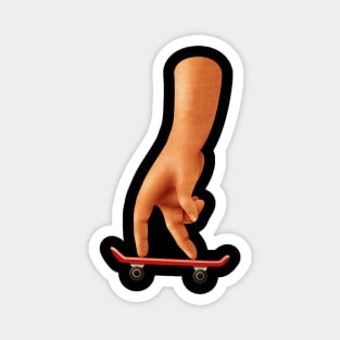 finger skating Magnet