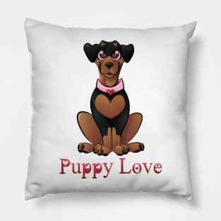 Rottweiler ~ Puppy Love Pillow