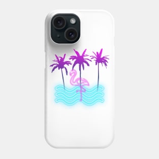 Neon Flamingo Phone Case