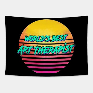 Funny Art Therapist Gift Tapestry