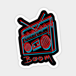 Boom box Magnet