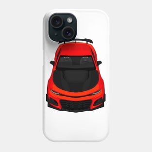 camaro zl1 1le red Phone Case