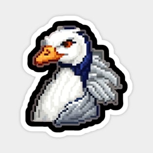 Head animal pixel art Magnet