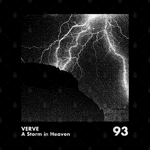 A Storm In Heaven / Minimalist Artwork Tribute Design - The Verve - Phone Case