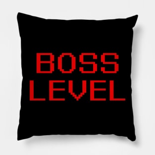 Boss Level Pillow