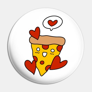 Pizza In Love Pin