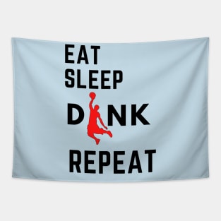 EAT SLEEP DUNK REPEAT Tapestry