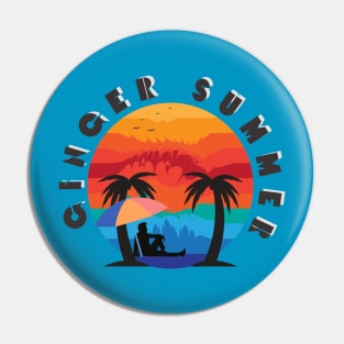 Ginger summer Pin