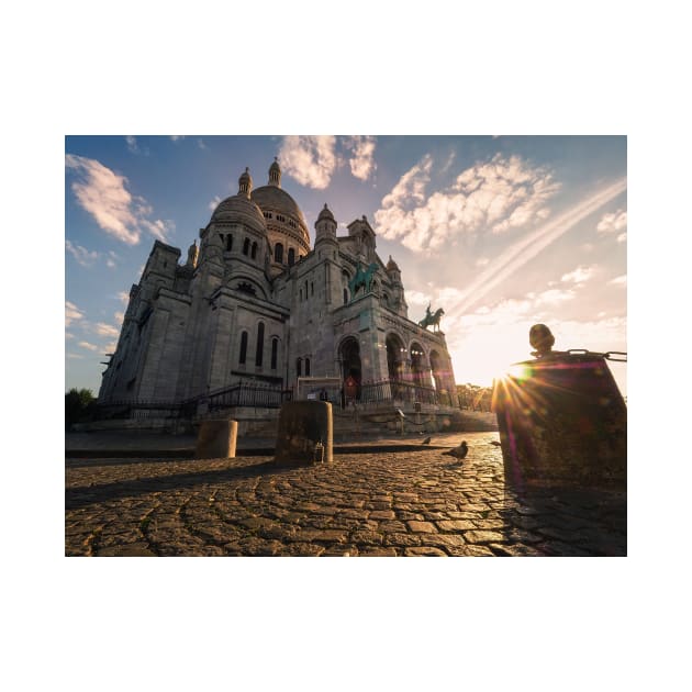 Sacre Coeur at Sunrise by LukeDavidPhoto