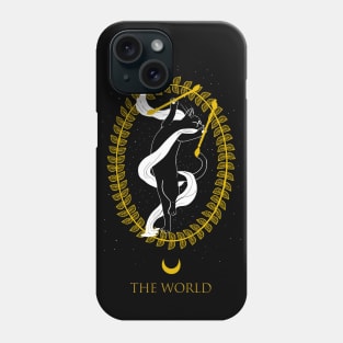 The World - Tarot Cats Phone Case