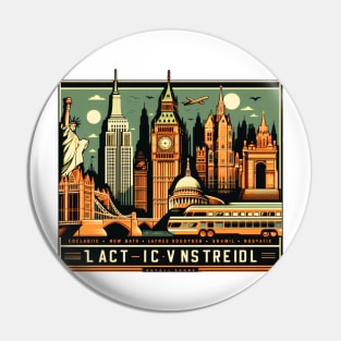 Vintage City Pin