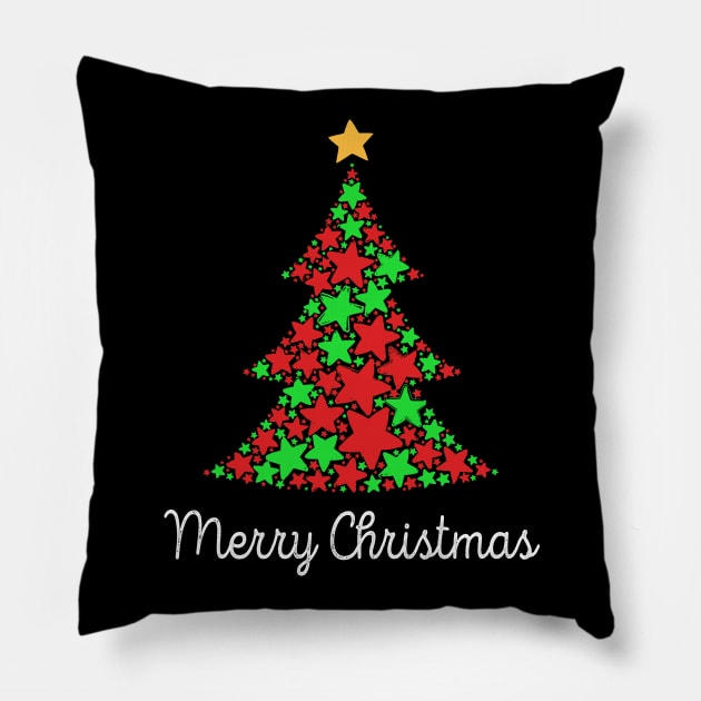 The Christmas Tree Gifts for Merry Christmas Funny Pillow by mittievance