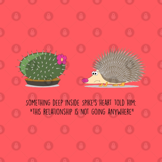 hedgehog in love by Brash Ideas