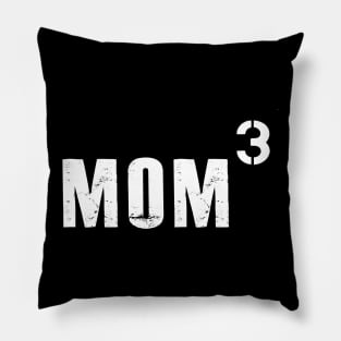 Mom of three kids - mom 3 Pillow