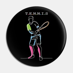 Tennis Sport Pin