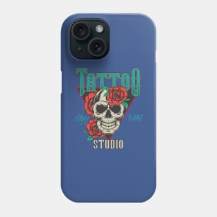 Tattoo Studio Stay Wild Cool Design Phone Case