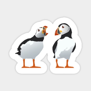 Shouty Puffin Magnet