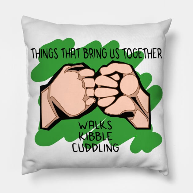 Ark Survival Evolved-Imprinting Brings Us Together Pillow by Cactus Sands