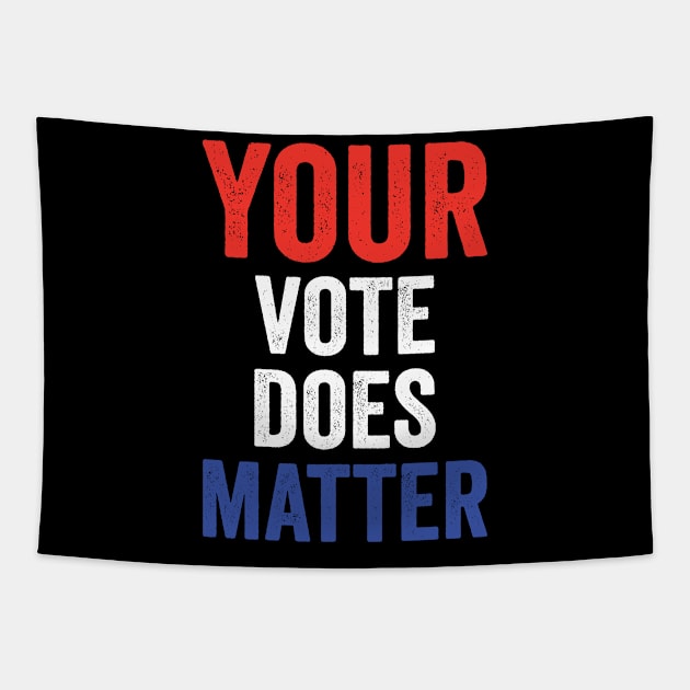 Your Vote Does Matter Tapestry by mBs