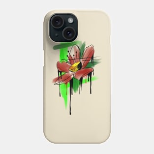 watercolor flower Phone Case