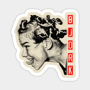 bjork art Magnet