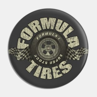 Formula Tires 1968 Pin