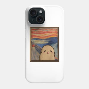 The Cute Potato Scream Artwork Phone Case