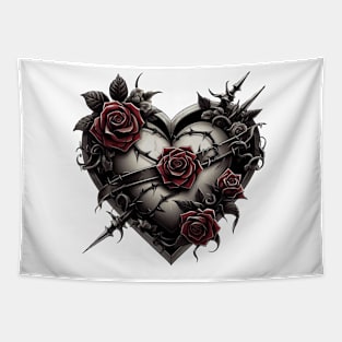 Marble heart Tapestry