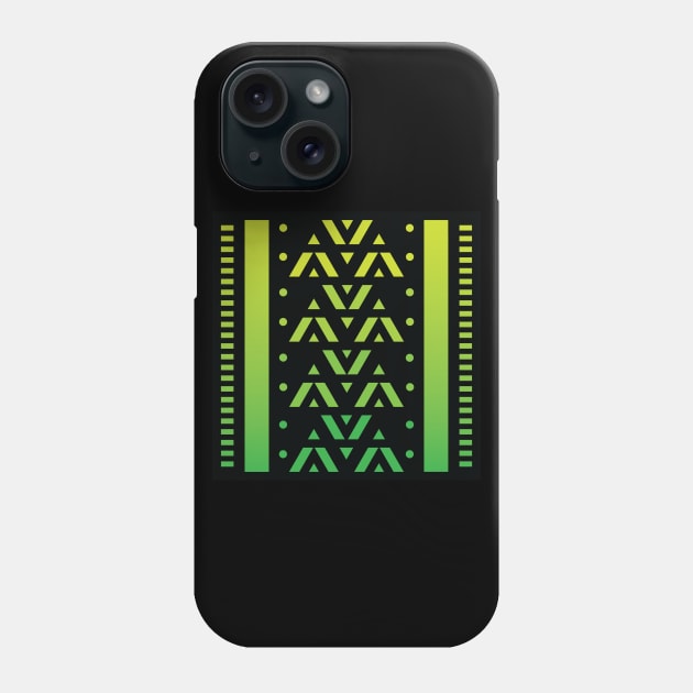 “Dimensional Awakening (1)” - V.6 Green - (Geometric Art) (Dimensions) - Doc Labs Phone Case by Doc Labs