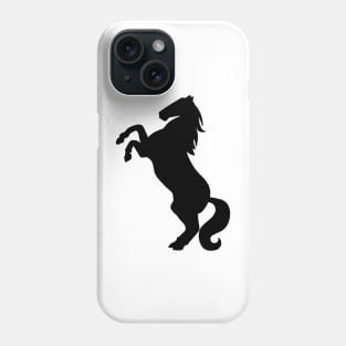 horse silhouette Phone Case