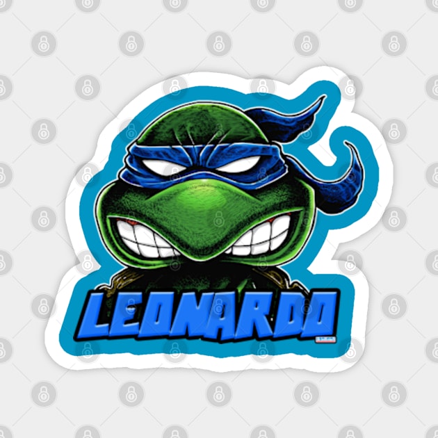 Leo TMNT Magnet by Ale_jediknigth