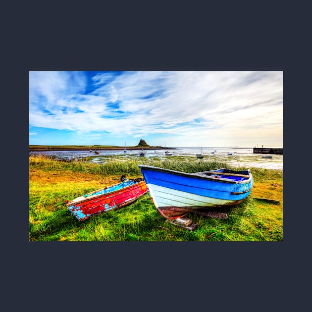 The Holy Island of Lindisfarne Fishing Boats by tommysphotos