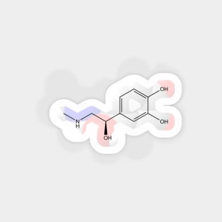 Adrenaline Molecule Chemistry Magnet