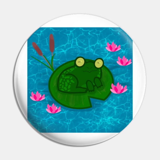 Frog Pin by eg-artt