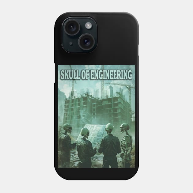 Skull of Engineering Phone Case by Dec69 Studio