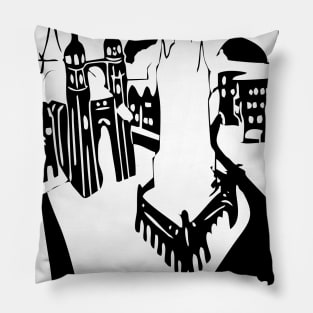 White Tower Pillow