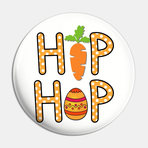 Hip Hop Easter Pin by ThePawPrintShoppe