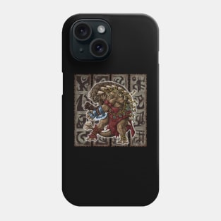 Ankylosaurus Monk Phone Case