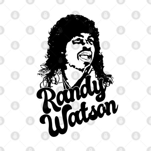 Retro Randy Watson 1988 Style Classic by Hand And Finger