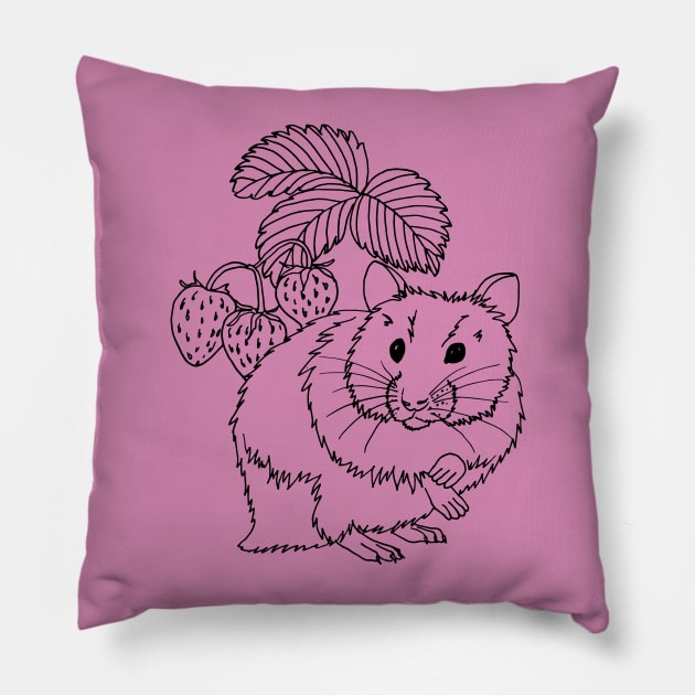 Hamster Pillow by senkova