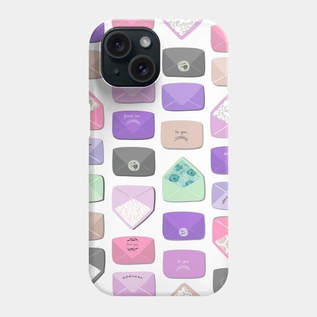 Love Letters Phone Case by AnisIllustration