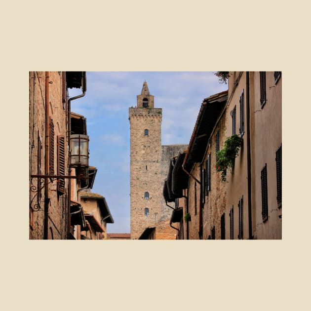 The Towers of San Gimignano by Violaman