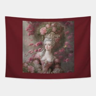 Marie Antoinette - Baroque Roses Queen Tapestry