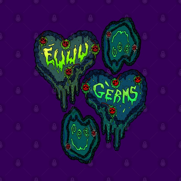 Zombie cakes by EwwGerms