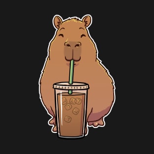 Capybara Iced Coffee T-Shirt