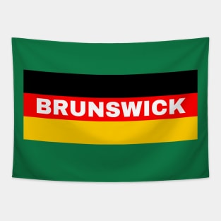 Brunswick City in German Flag Tapestry